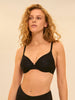 Soutien-gorge emboitant multi-positions sans couture - Noir