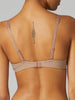 Soutien-gorge coque emboitante décolleté plongeant - Amaretto