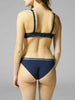 Soutien-gorge corbeille - Bleu Nuit