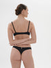 Soutien-gorge corbeille - Noir/Noir