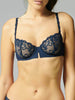 Soutien-gorge corbeille - Bleu infini