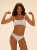 Brassière Blanche - Édition limitée « CLUB TOUCH, CARE & LOVE »