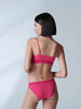 Soutien-gorge triangle sans-armatures - Fuschia