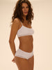 Shorty Blanc - Édition limitée « CLUB TOUCH, CARE & LOVE »
