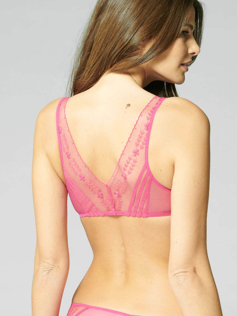 Soutien-gorge sans-armatures - Rose disco