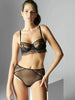 Soutien-gorge corbeille - Noir
