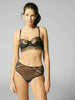 Soutien-gorge corbeille - Noir