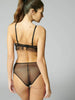 Soutien-gorge corbeille - Noir