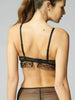 Soutien-gorge corbeille - Noir
