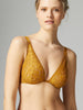 Soutien-gorge triangle avec armatures - Pretty gold