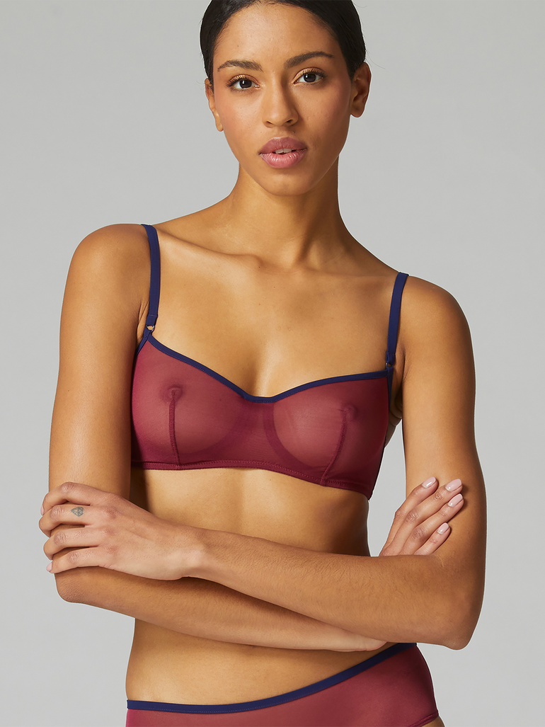 Brassière souple avec armatures - Rebel purple