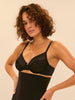 Soutien-gorge avec armatures classique - Noir