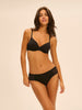 Soutien-gorge spacer décolleté plongeant - Noir