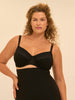 Soutien-gorge avec armature emboitant - Noir