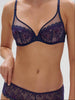 Soutien-gorge avec armature décolleté plongeant - Midnight