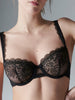 Soutien-gorge corbeille - Noir