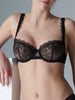 Soutien-gorge corbeille - Noir