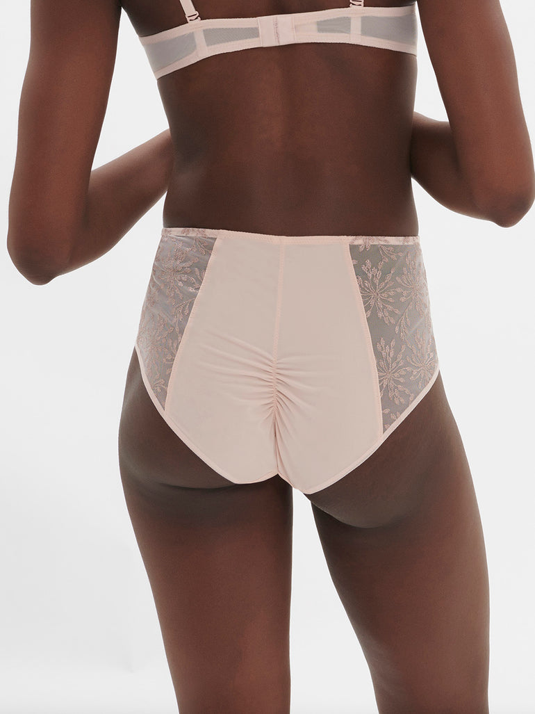 Culotte taille haute - Poudre pétale