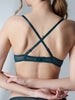 Soutien-gorge push-up triangle - Vert Anglais