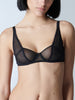 Soutien-gorge avec armature decollete - Noir