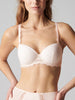 Soutien-gorge corbeille coque - Rose sakura