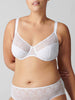 Soutien-gorge emboitant pour poitrine généreuse - Blanc