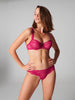 Soutien-gorge corbeille - Framboise