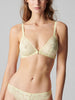Soutien-gorge triangle sans-armatures - Jaune Yuzu