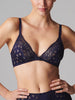 Soutien-gorge triangle sans-armatures - Minuit