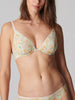 Soutien-gorge triangle avec armatures - Imprimé Terrazzo