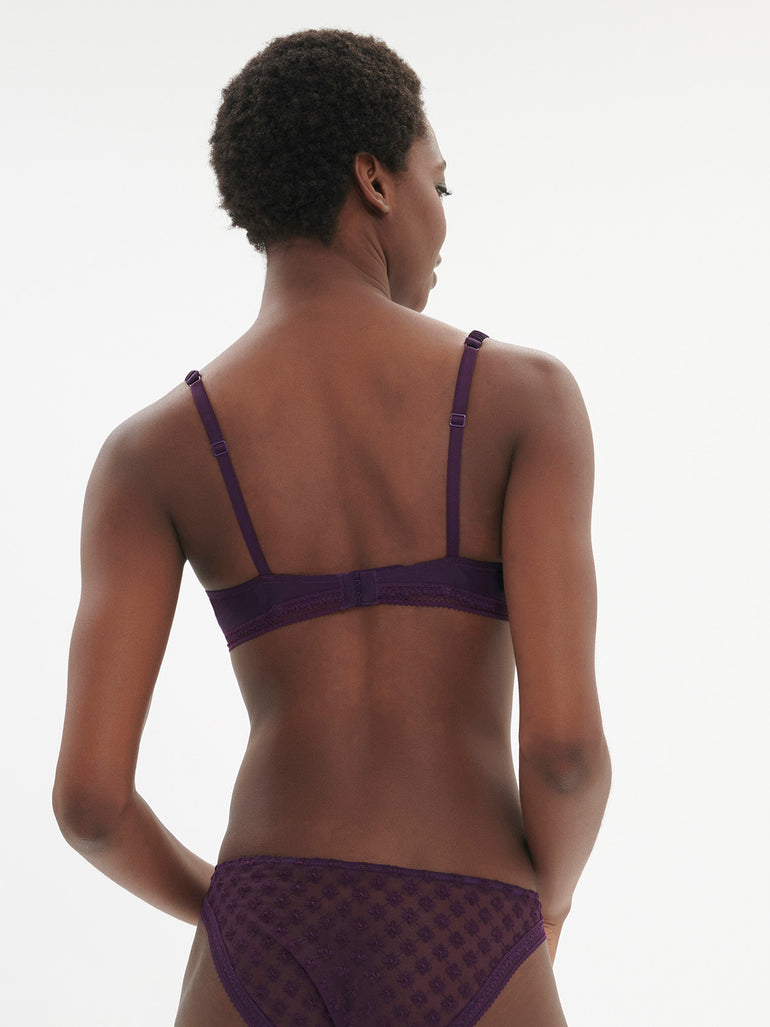 Soutien-gorge corbeille - Violet Euphoria