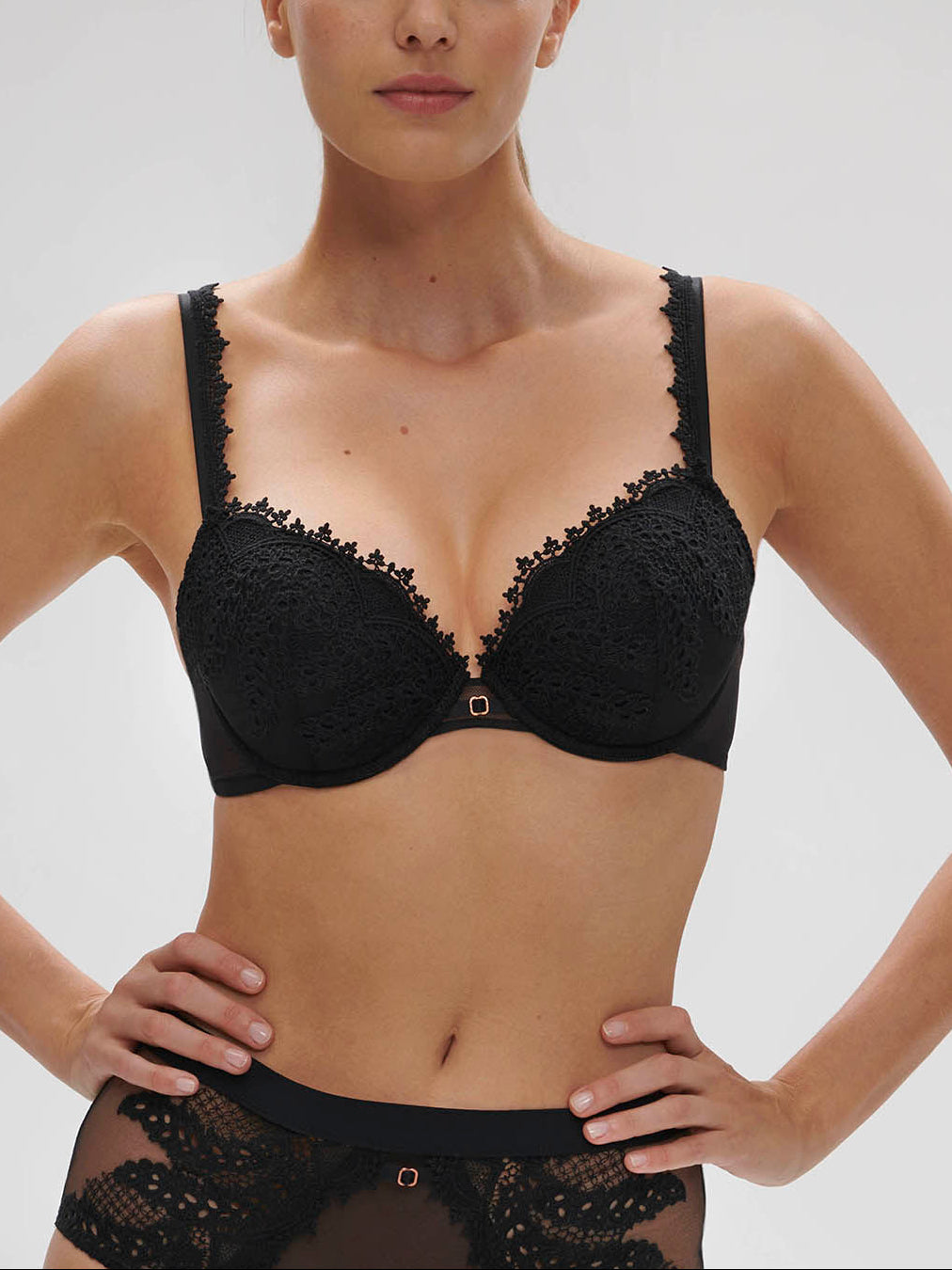 Soutien-gorge push-up - Noir