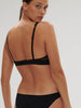 Soutien-gorge triangle avec armatures - Noir