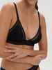 Soutien-gorge triangle sans-armatures - Noir