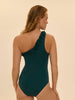 Maillot de bain 1 pièce sans armature - Emeraude