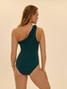 Maillot de bain 1 pièce sans armature - Emeraude