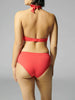 Haut de maillot de bain triangle avec armatures - Cerise