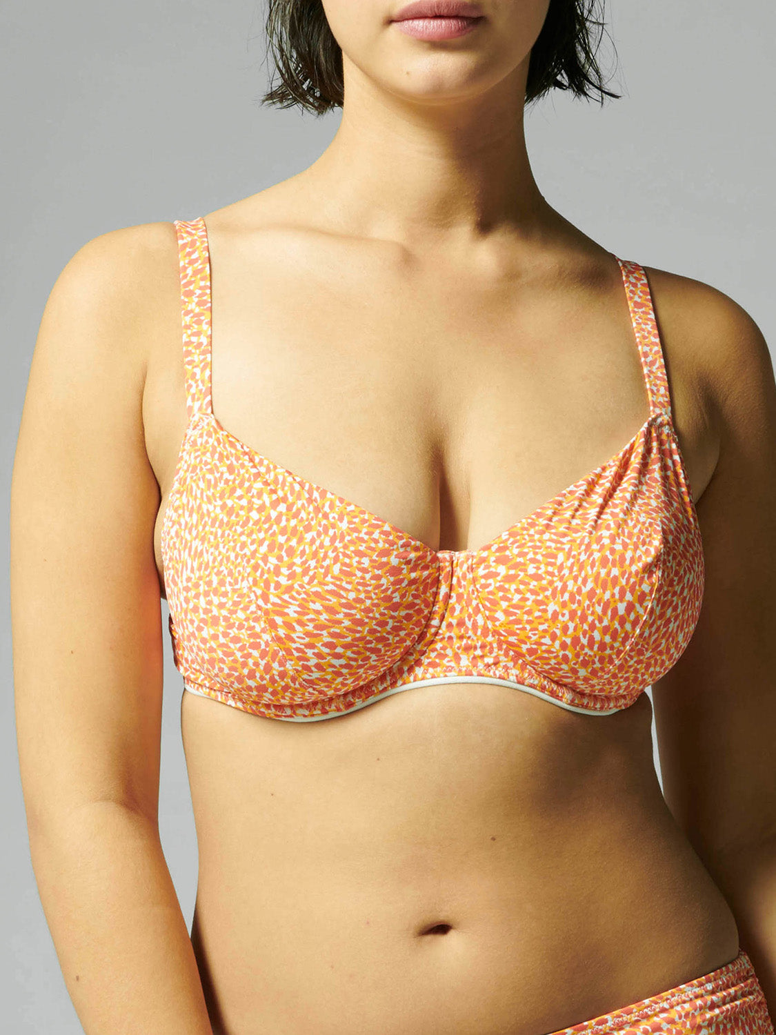 Haut de maillot de bain avec armatures - Orangeade