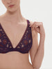 Soutien-gorge triangle avec armatures - Violet Euphoria