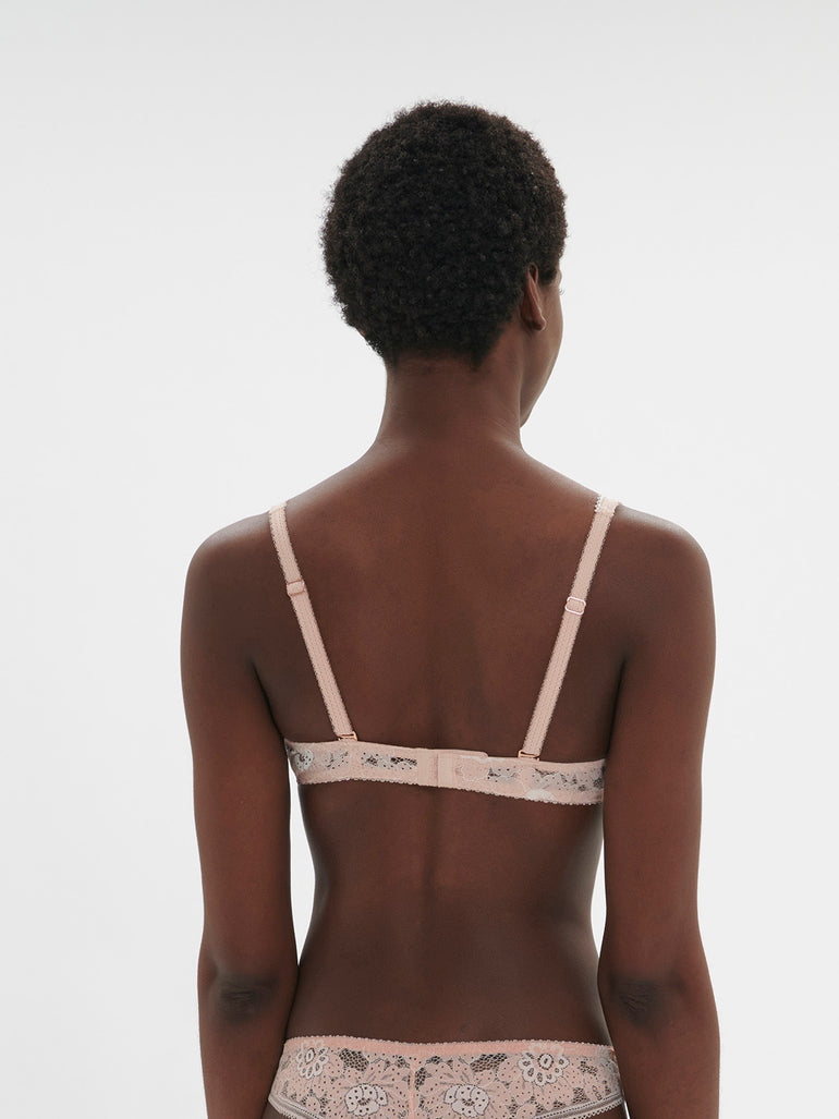 Soutien-gorge triangle avec armatures - Rose Ballet