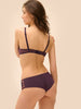 Soutien-gorge avec armatures décolleté plongeant - Figue