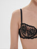 Soutien-gorge corbeille - Noir