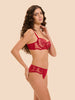 Soutien-gorge corbeille - Rouge Opéra