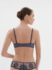 Soutien-gorge corbeille - Bleu Cendre