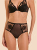 Culotte taille haute - Noir