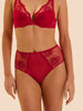 Culotte taille haute - Rouge Opéra