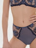 Culotte taille haute - Bleu Cendre