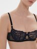 Soutien-gorge corbeille - Noir