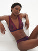 Soutien-gorge triangle sans-armatures - Violet Euphoria