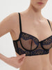 Soutien-gorge corbeille - Noir